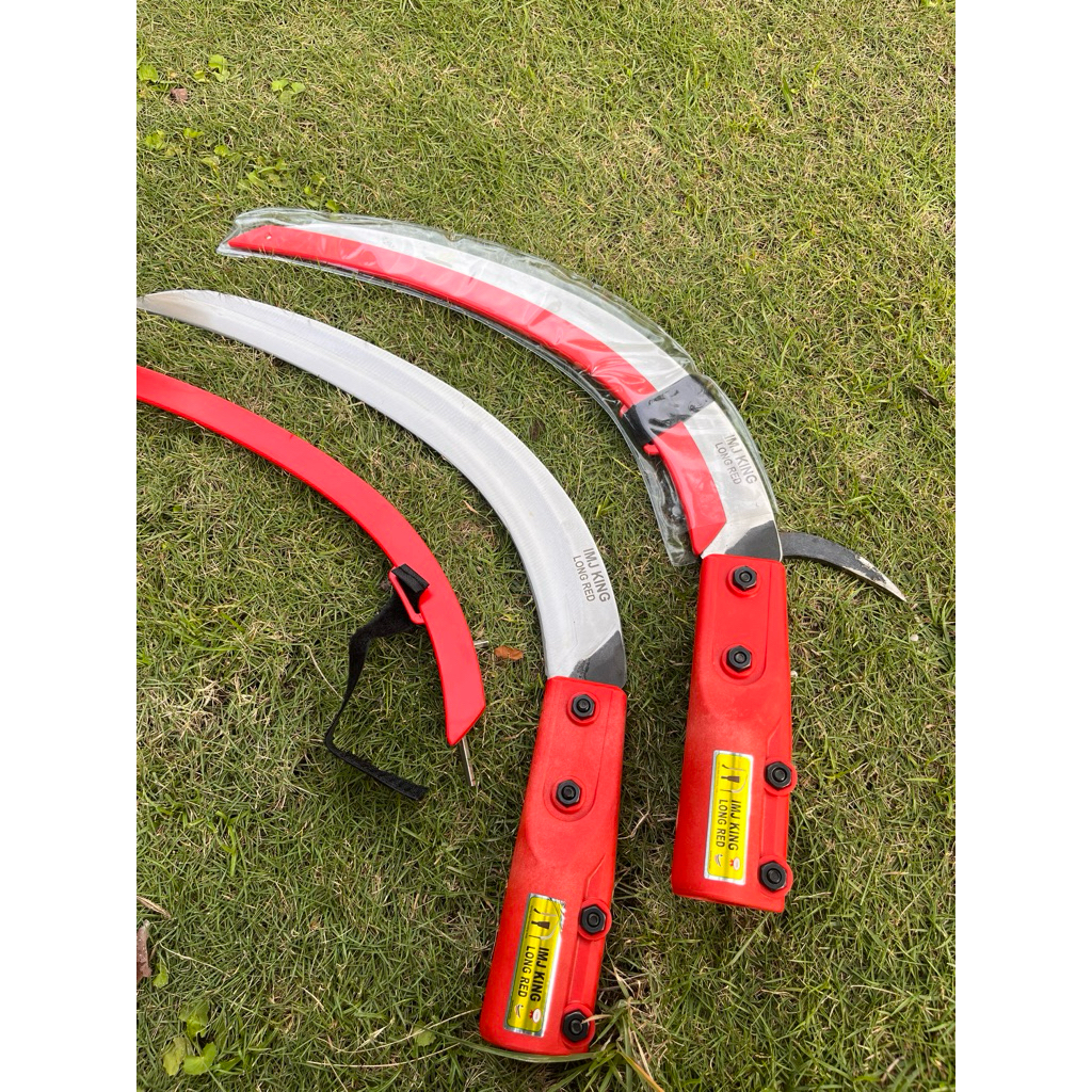Egrek Sawit IMJ King Long Red Peralatan Berkebun Original Malaysia