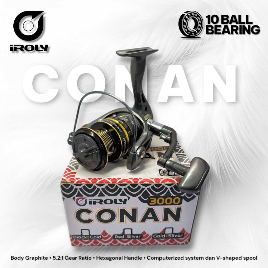 Reel Pancing Iroly Conan 3000