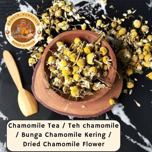 Chamomile tea / teh chamomile / bunga chamomile kering / dried chamomile flower