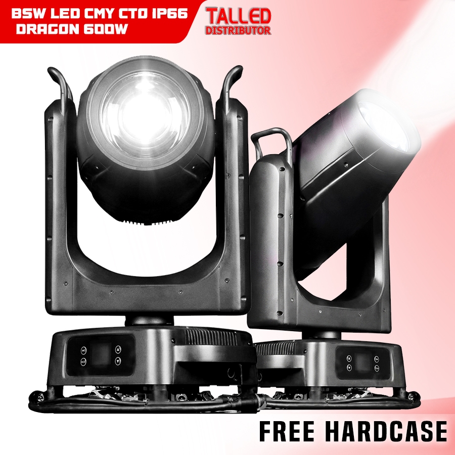 LIGHTING STAGE BSW BEAM SPOT WASH TALLED IP66 WATERPROOF 600W LED CMY CTO DRAGON