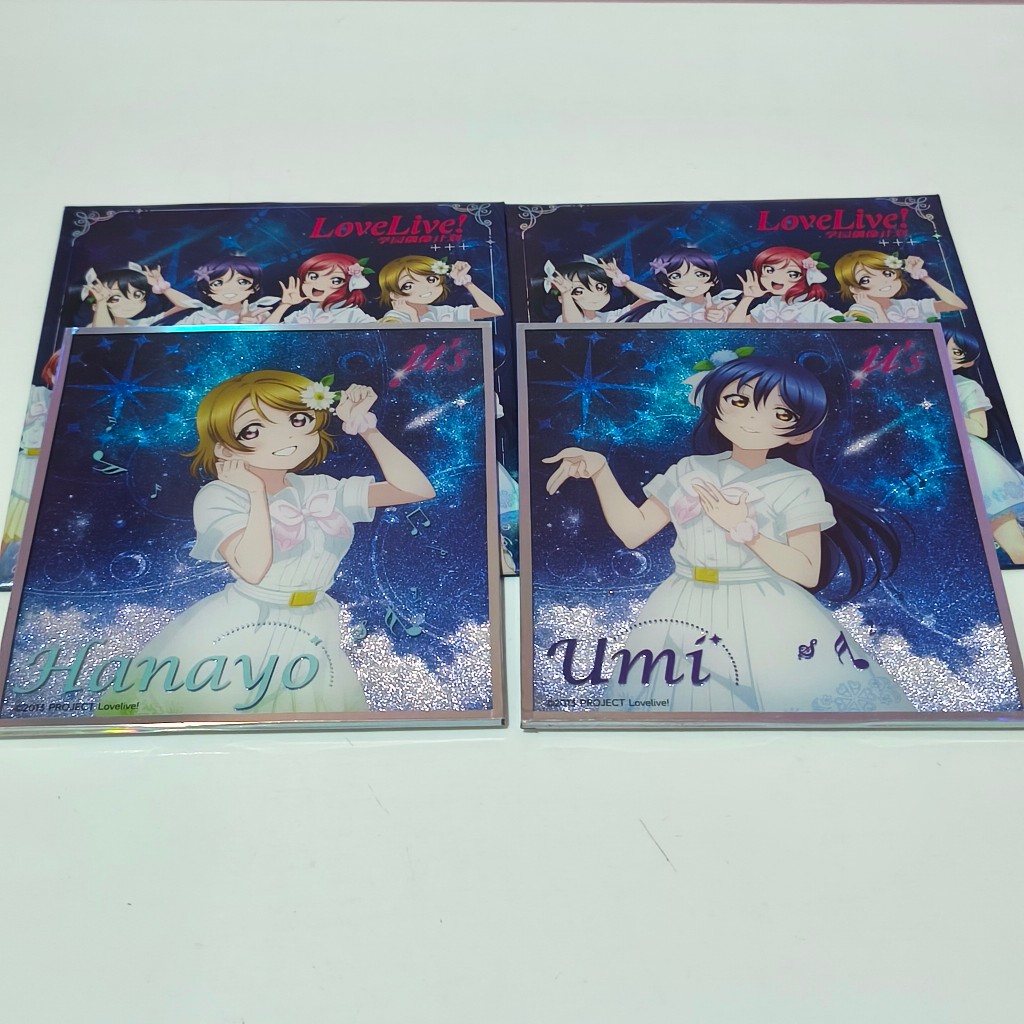 official MUSE china Love Live School Idol Project merchandise Shikishi umi hanayo