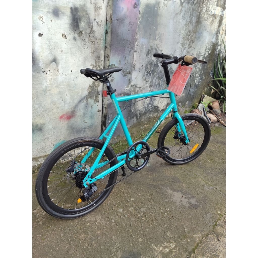 sepeda Mini velo 20" //22flus Genio zippy hidrolik