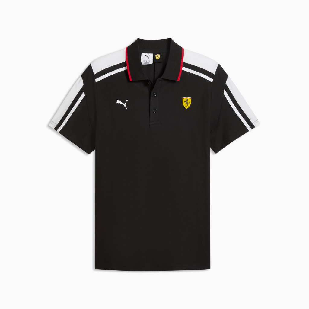 Kaos Polo Pria Ferrari MT7 Polo PUMA Black 635831 01