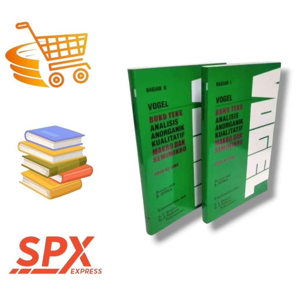 PAKET 2 BUKU VOGEL Jl. 1 &Jl. 2 (SEPAKET)