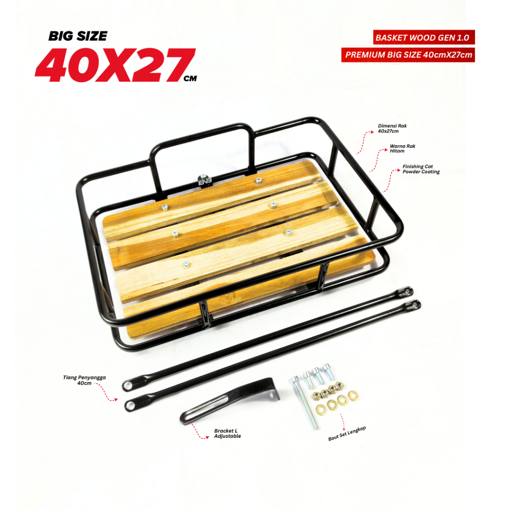 Keranjang Depan Sepeda / Rak Pannier Custom Federal Fixie Minion Seli Minivelo bmx dll