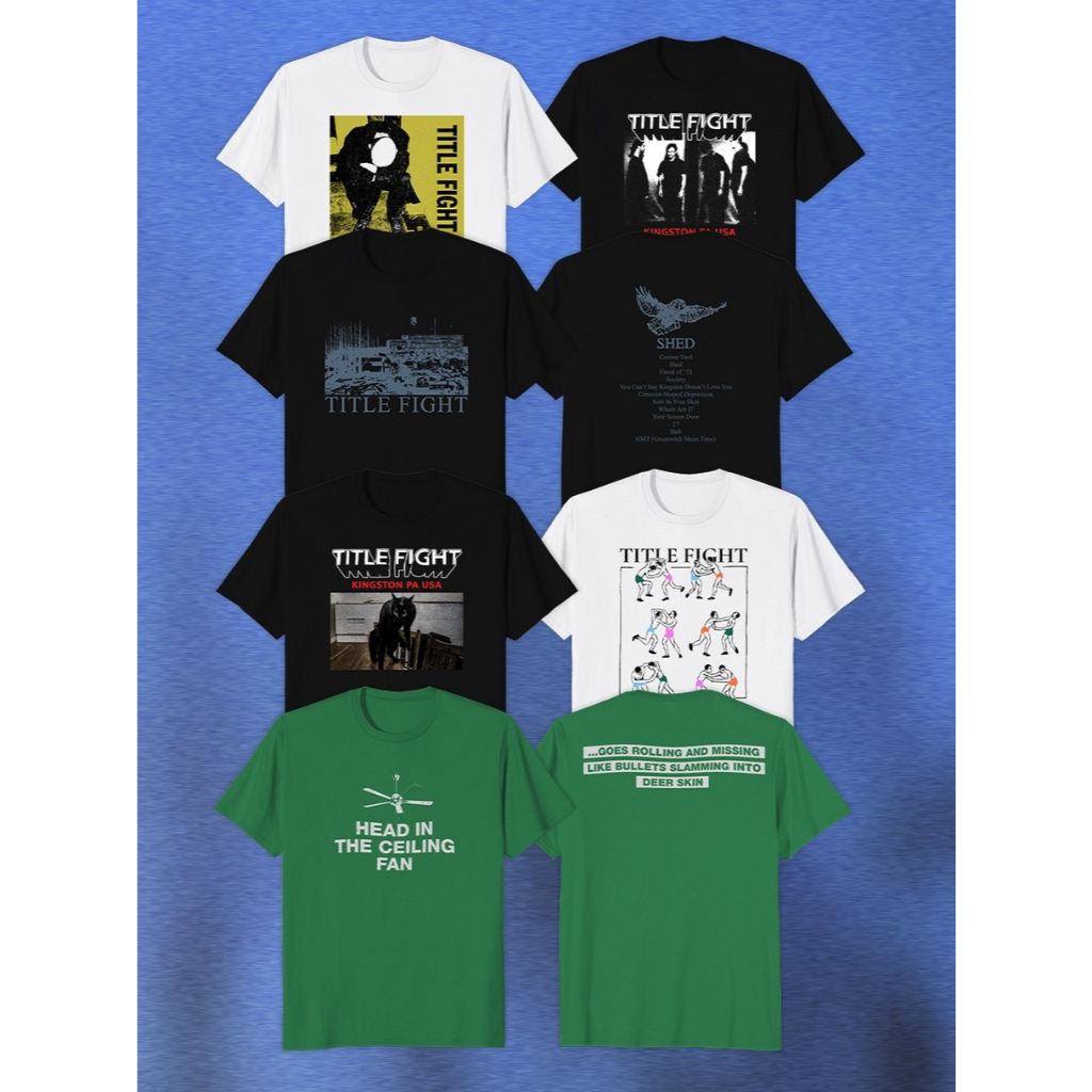 BOOT CULT - T-Shirt Title Fight Minor Threat, Title Fight Kingston PA USA, Title Fight Shed, Title F