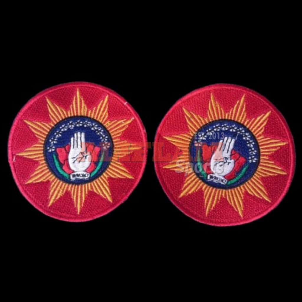 Badge Bet Bordir TAPAK SUCI Bet Beladiri Lambang Tapak Suci