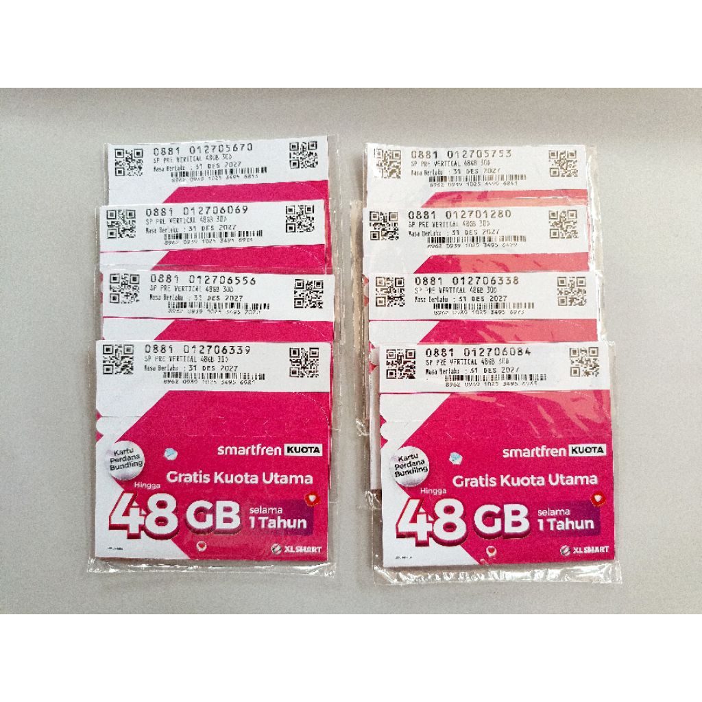 Kartu Perdana Smartfren Segel Tanpa inject Kuota