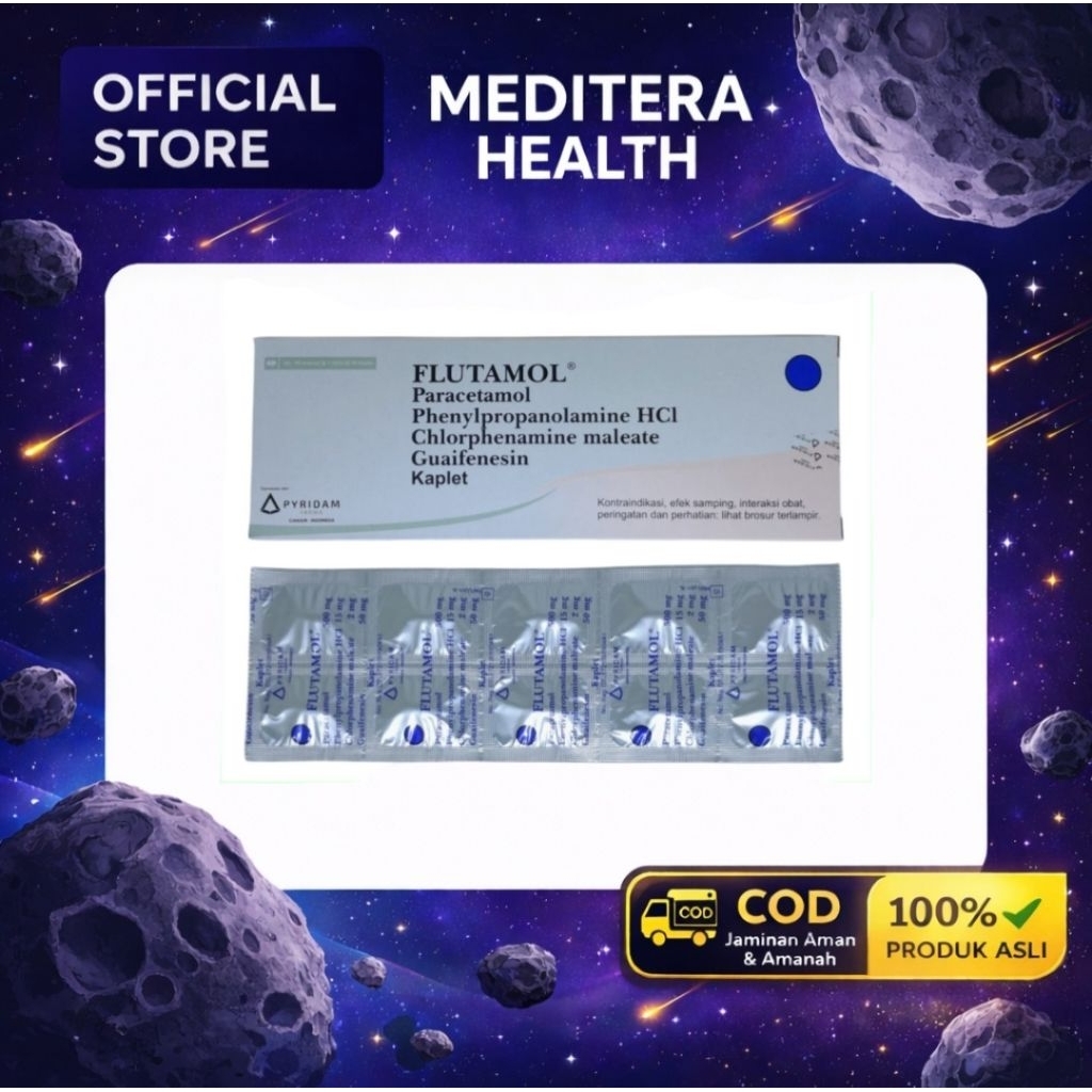 FLUTAMOL BOX @ 10 STRIP @ 100 TABLET