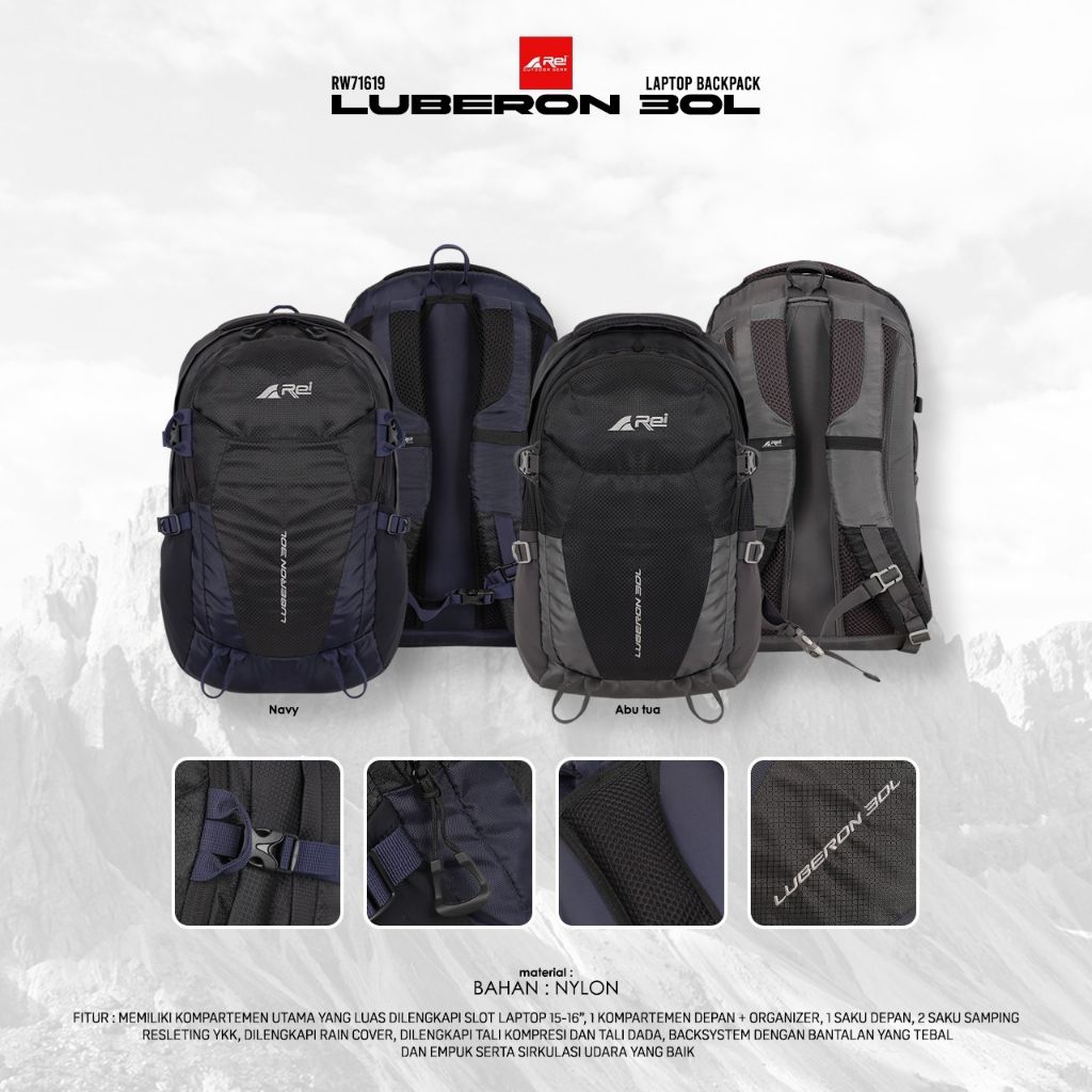 TAS RANSEL REI LUBERON 30L