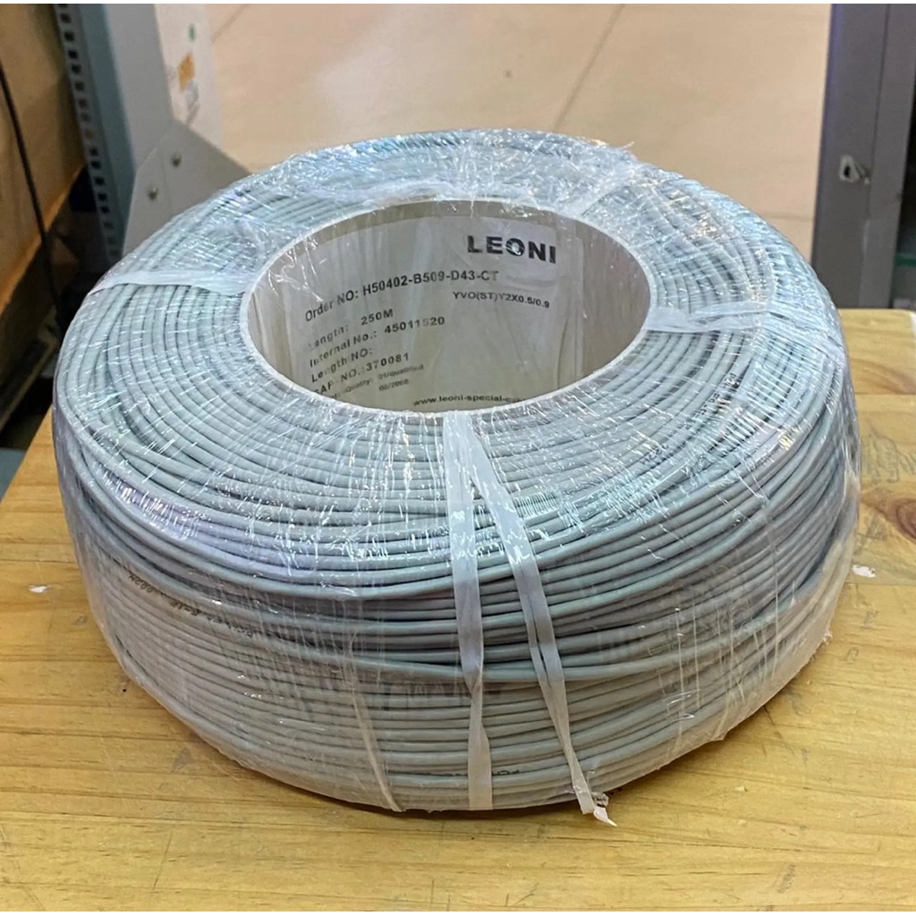 kabel pcm leoni 250M 1 pair 1 ground