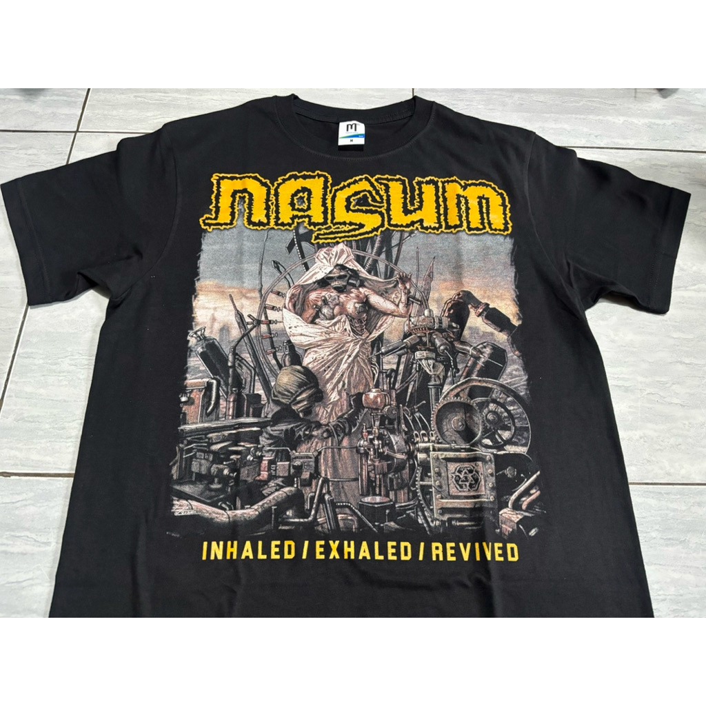NASUM inhaled exhaled revived - TSHIRT