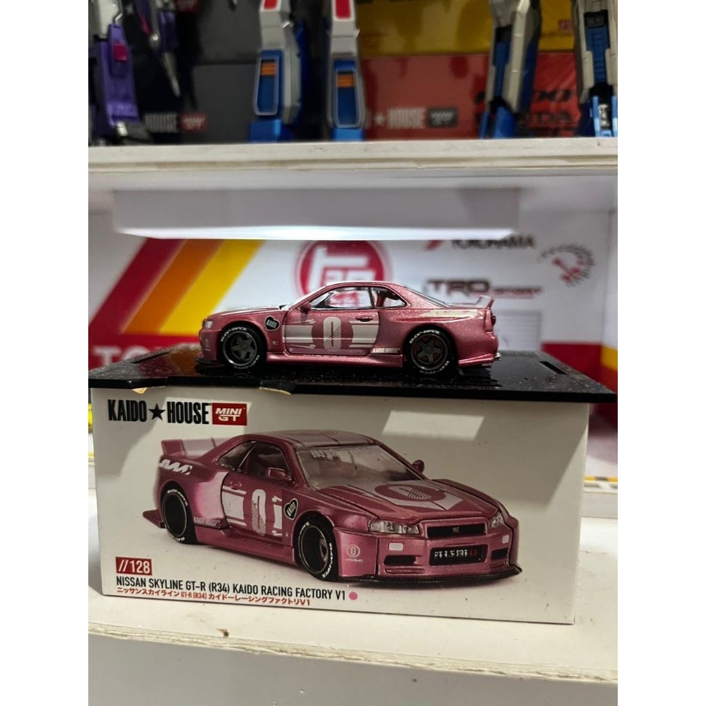 kaido house nissan R34 racing factory v1 pink
