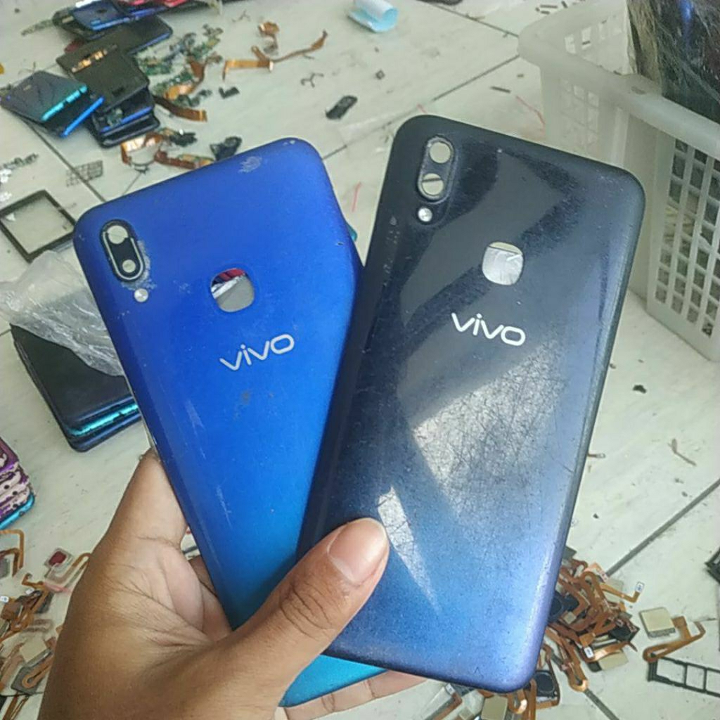 backdoor bekas vivo y91,kotak kecil, tanpa fingerprint, tanpa tombo, tanpa kaca kamera