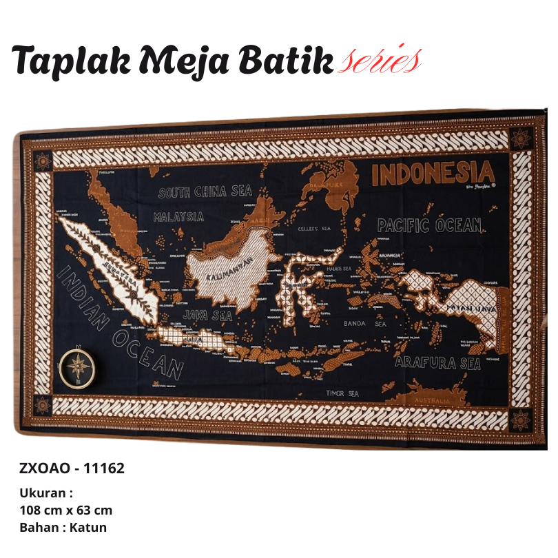 TAPLAK MEJA BATIK TAPLAK TAMU TAPLAK MEJA CANTIK RIA BATIK SOLO