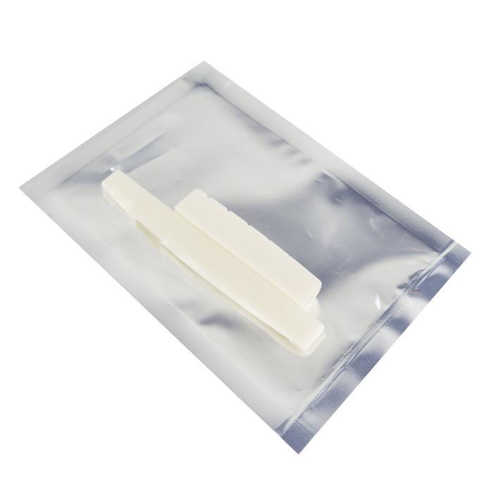 Nut + Saddle Bridge + Pin ABS (6 pcs) Tulang Sapi Gitar Akustik PUTIH - Gitar Akustik