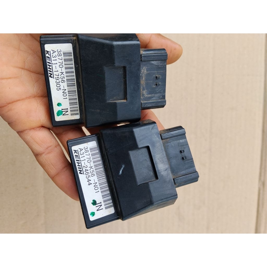 ecu/cdi honda sonic cbr 150 led original cabutan