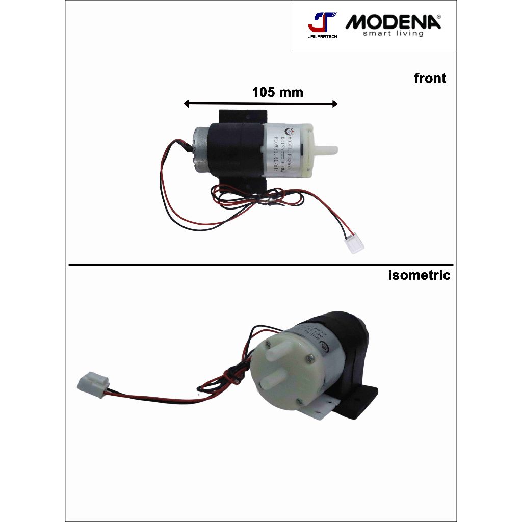 MODENA - Pompa Air Dispenser Modena/Pump Water (ORIGINAL) - (MODENA) WATER DISPENSER - DD 4117 BNBK