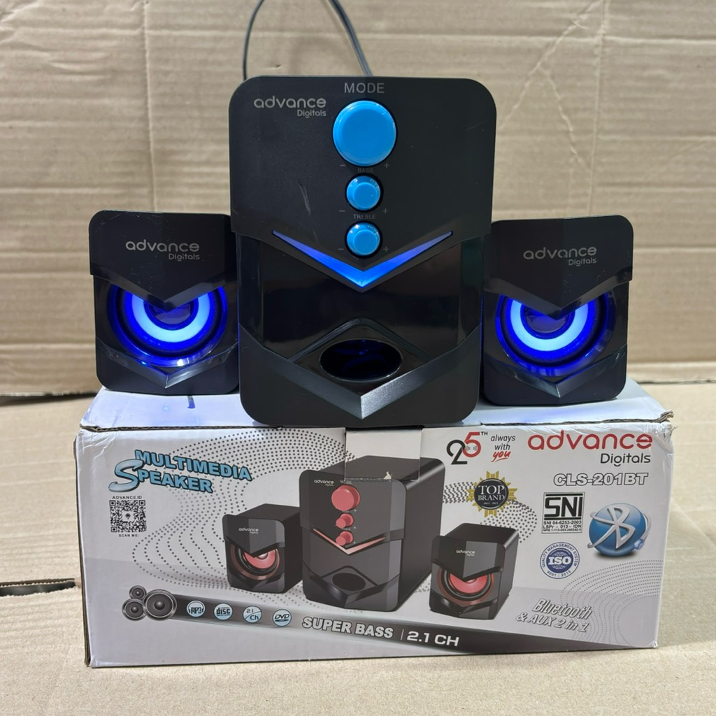 Speaker Bluetooth Advance CLS-201BT Speaker Multimedia Speaker Laptop