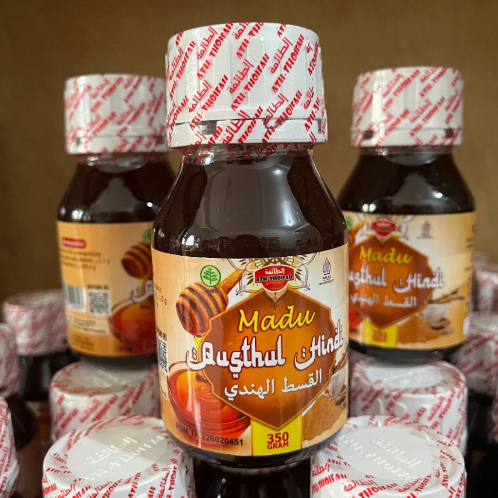 Madu Qusthul Hindi | Madu Qist Al Hindi 350 gr | Madu untuk Pernapasan | Madu At-Thoifah