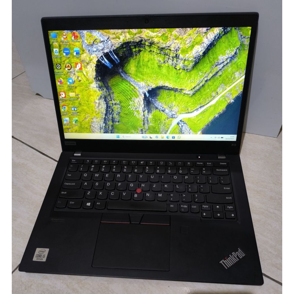 Laptop Second Lenovo Thinkpad X13 Core I5 Gen 10 Laptop Seken Bergaransi