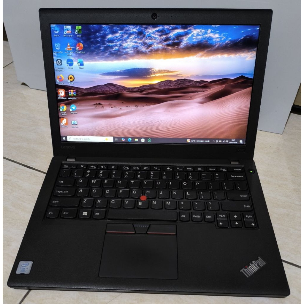 Laptop Second Lenovo Thinkpad X270 Core I5 Gen 7 Laptop Seken Bergaransi