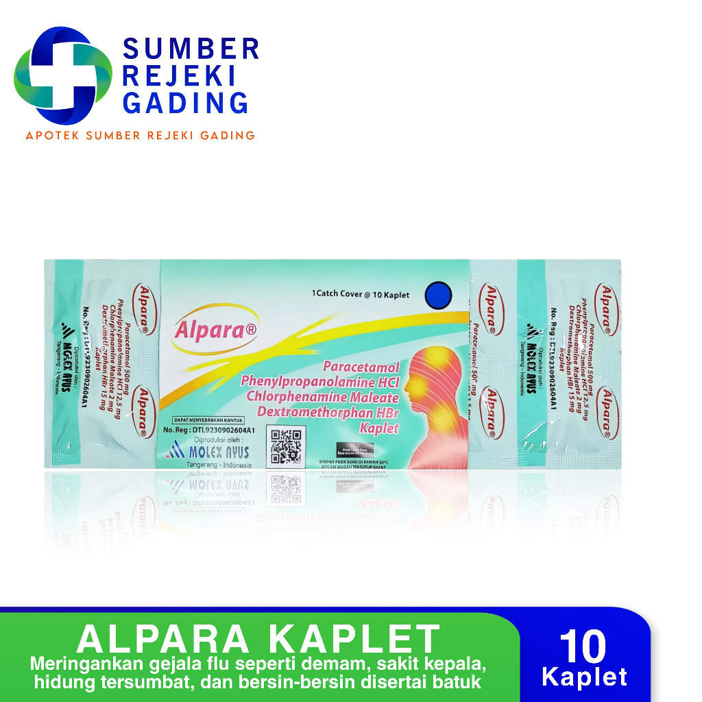 Alpara Strip 10 Kaplet