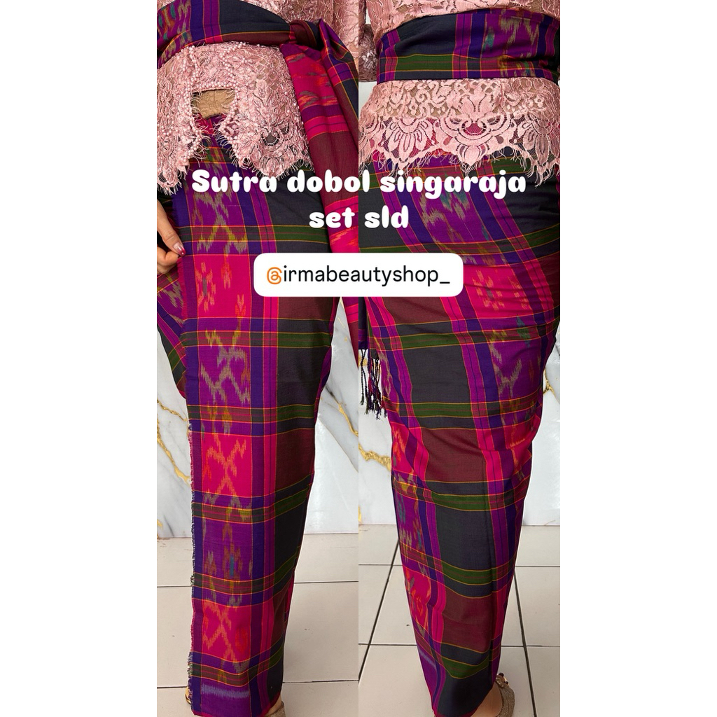 Sutra Mastuli Dobol Singaraja Set Selendang