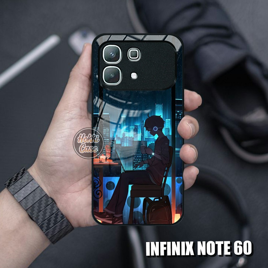 Case Infinix Note 60 - Softcase Glass Infinix Note 60 - Casing Infinix Note 60 - Kesing Hp Infinix N