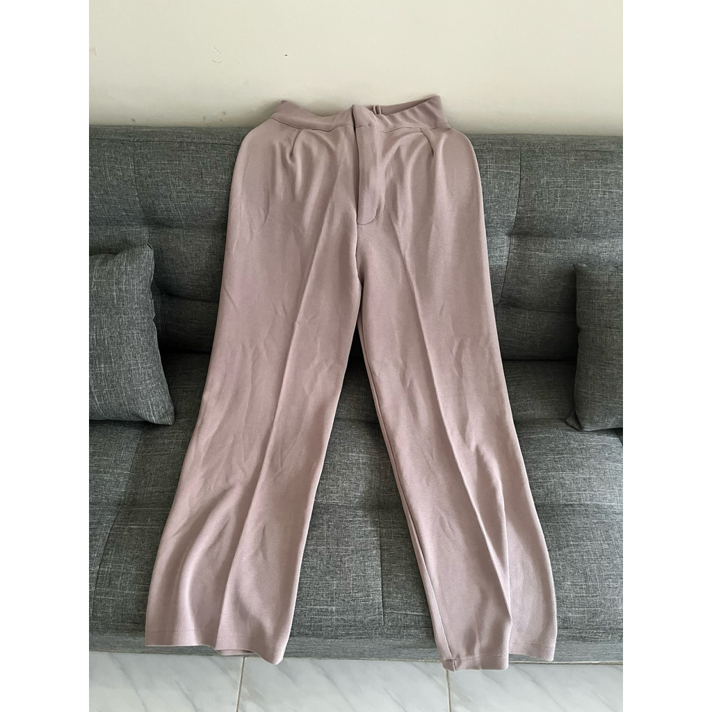 Celana Kulot warna Khaki