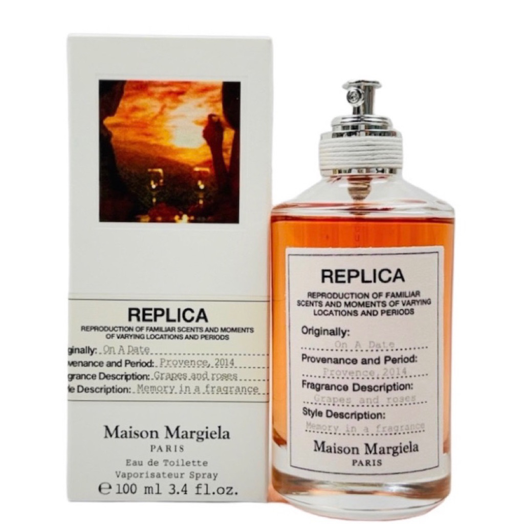 Parfum replica on a date 100 ml box segel original