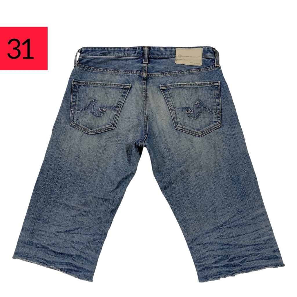 Celana pendek jeans ADRIANO GOLDSCHMIED Cut Off Made in USA ( size 31 )
