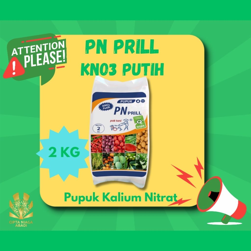 Pupuk Kno3 PN PRILL Pak Tani, 2 Kg