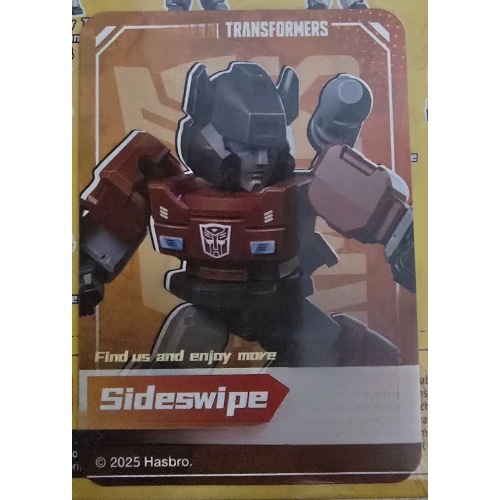 SIDESWIPE VERSI DEFENDER