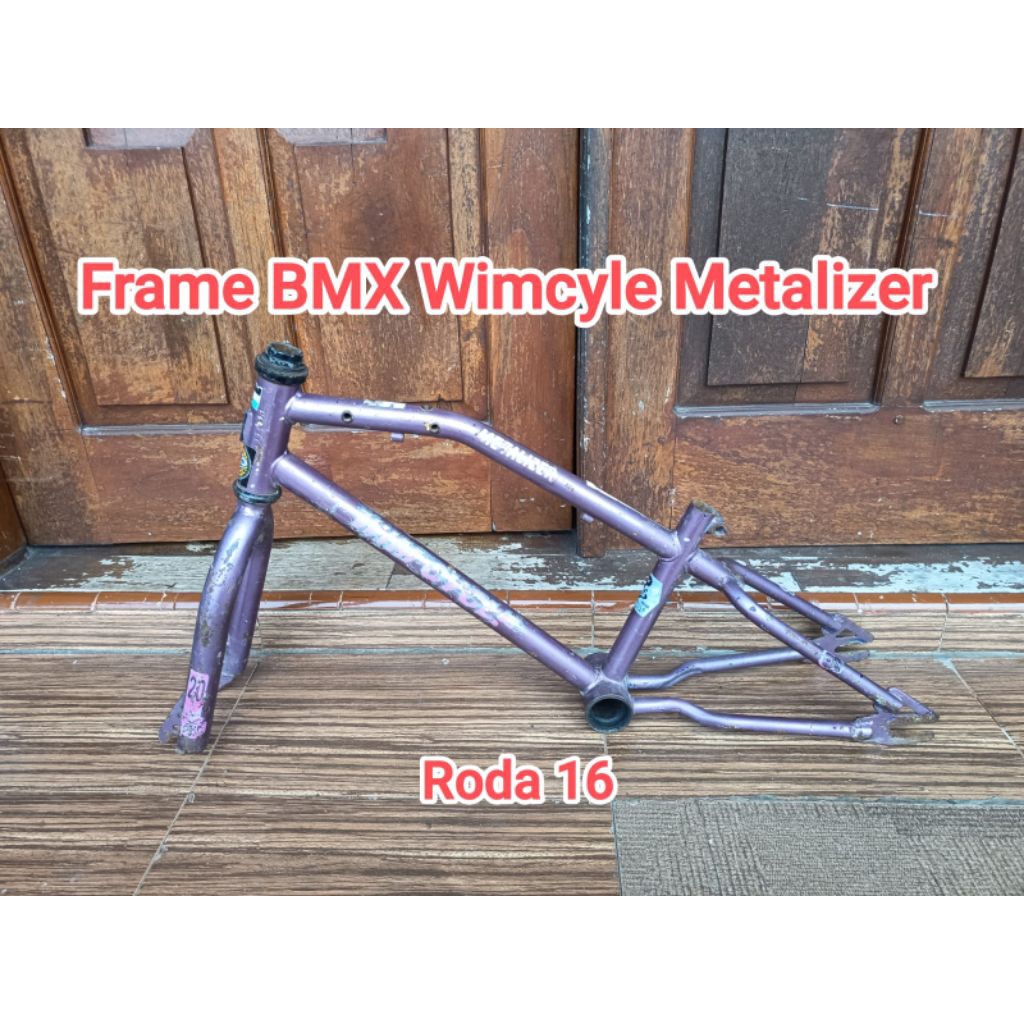 Frame BMX Wimcyle Metalizer Roda 16