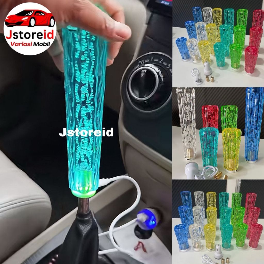Knob Persneling LED Kristal – Auto Nyala Untuk Mobil & Truk