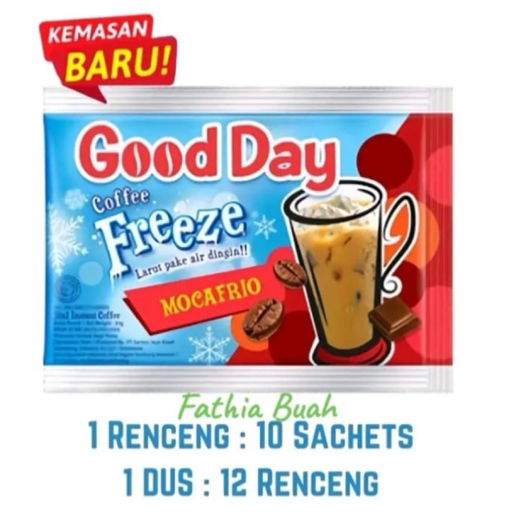 Good Day Freeze Mocafrio/Latte original 1 Renceng