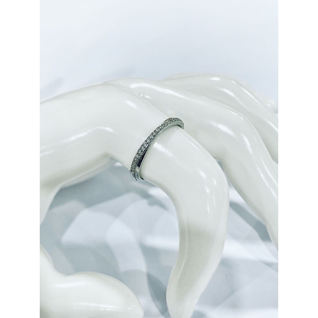 Cincin Perak 925 Motif Permata