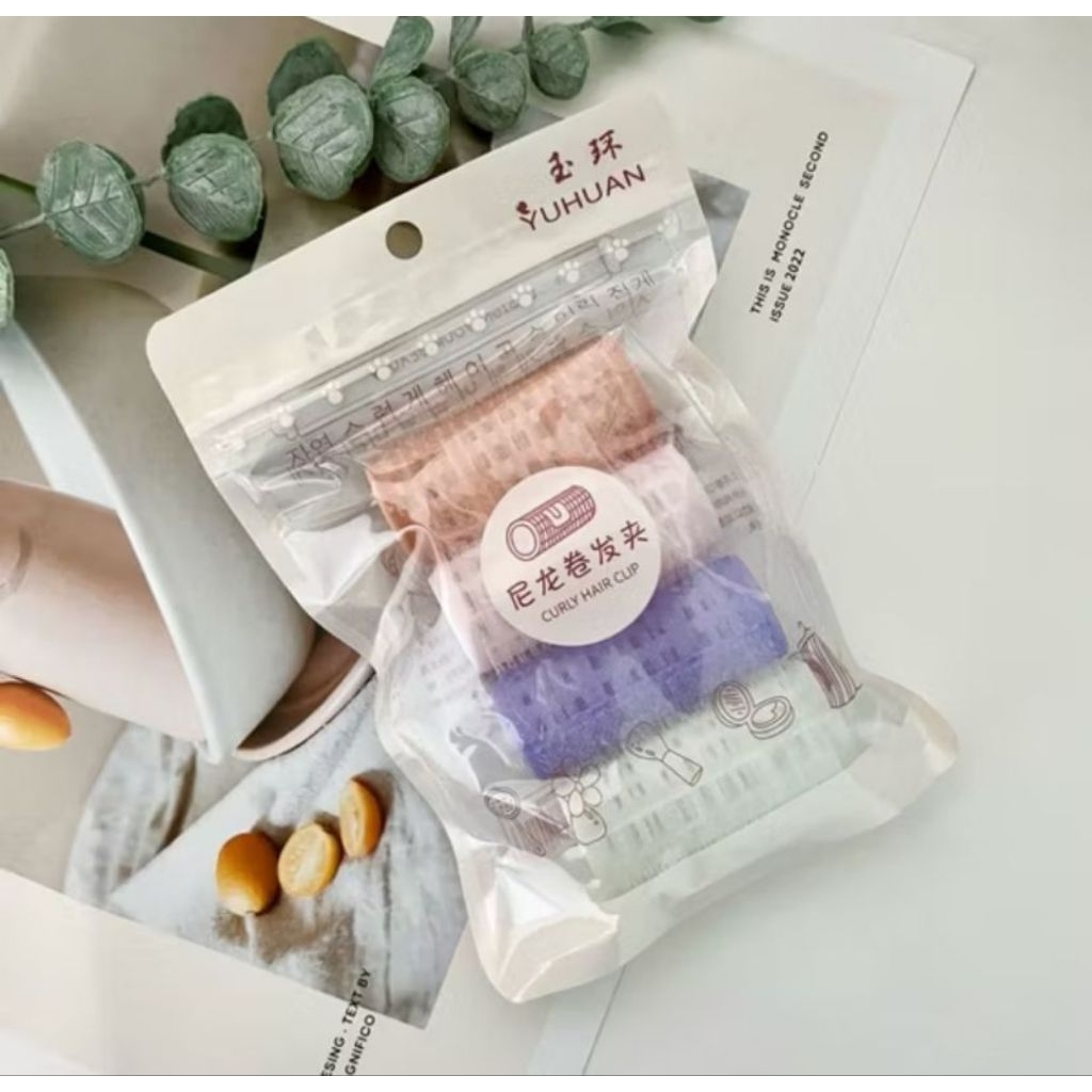 ROLL RAMBUT PREMIUM ISI 4 | Roll Rambut | Roll Rambut lucu | Paket Roll Rambut