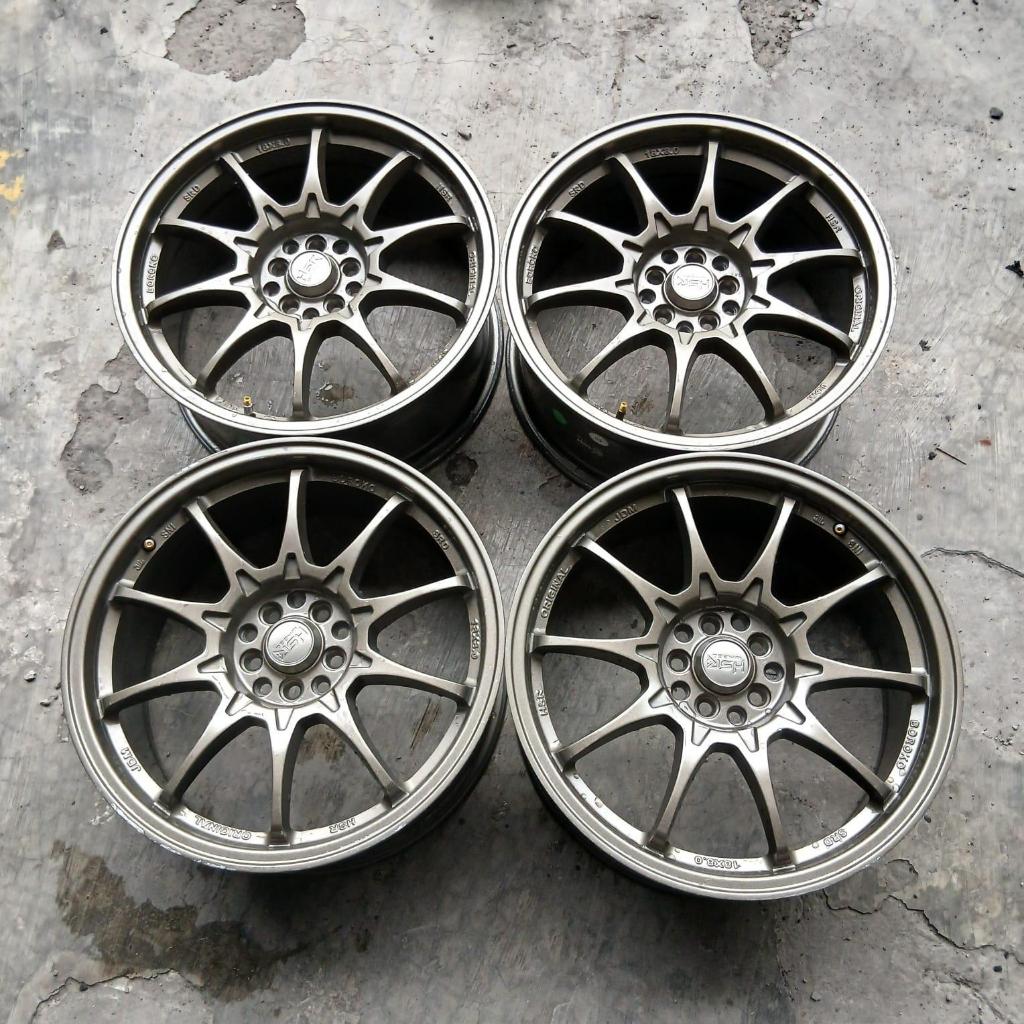 Velg racing second hsr boroko srd ring 18 cocok buat hrv innova xpander dll