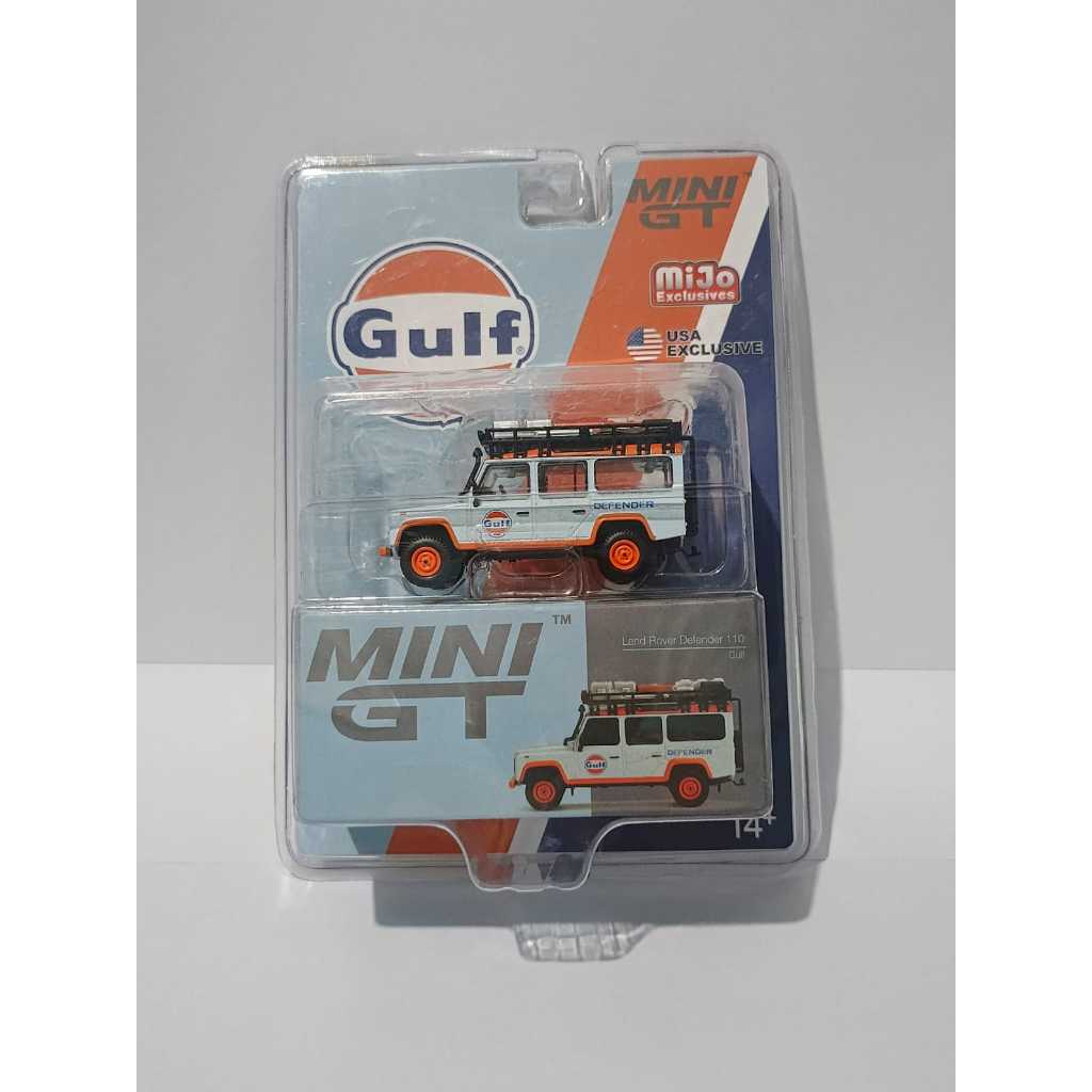 Mini GT Land Rover Defender 110 Gulf