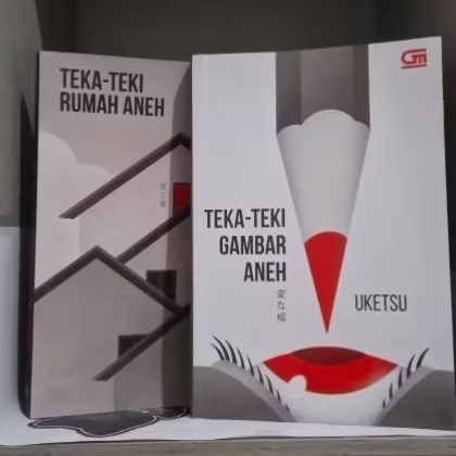 Novel Preloved Bundling Teka teki rumah aneh & Teka teki gambar aneh