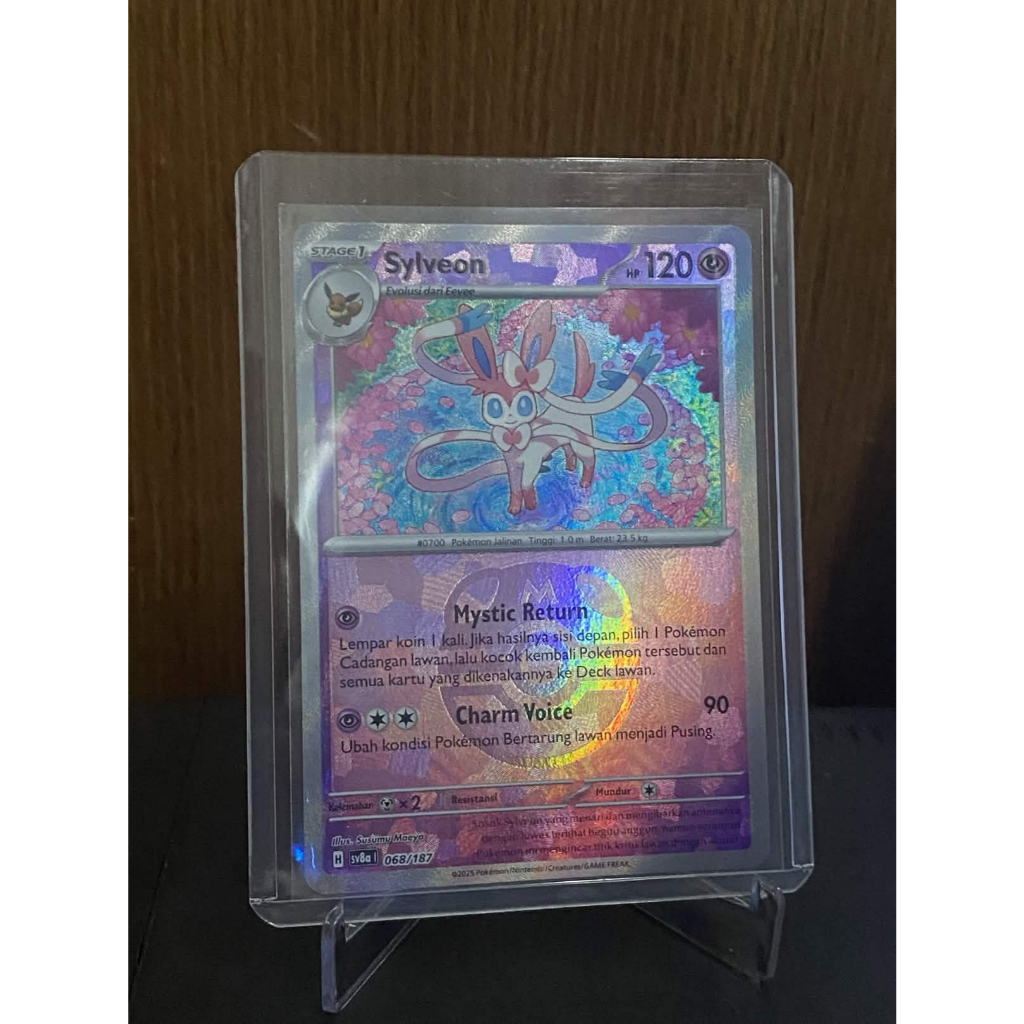 Sylveon Terastal Festival Pokemon TCG ID Master Ball