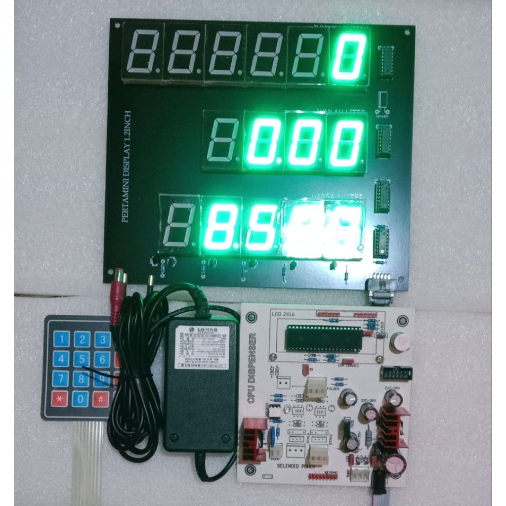 set cpu pom mini/pertamini AC + adaptor