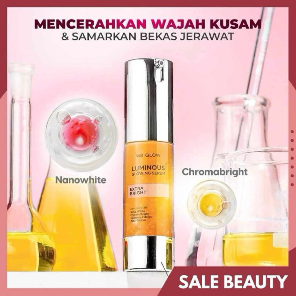 LUMINOUS GLOWING SERUM MS GLOW / SERUM LUMINOUS MS GLOW / LUMINOUS SERUM