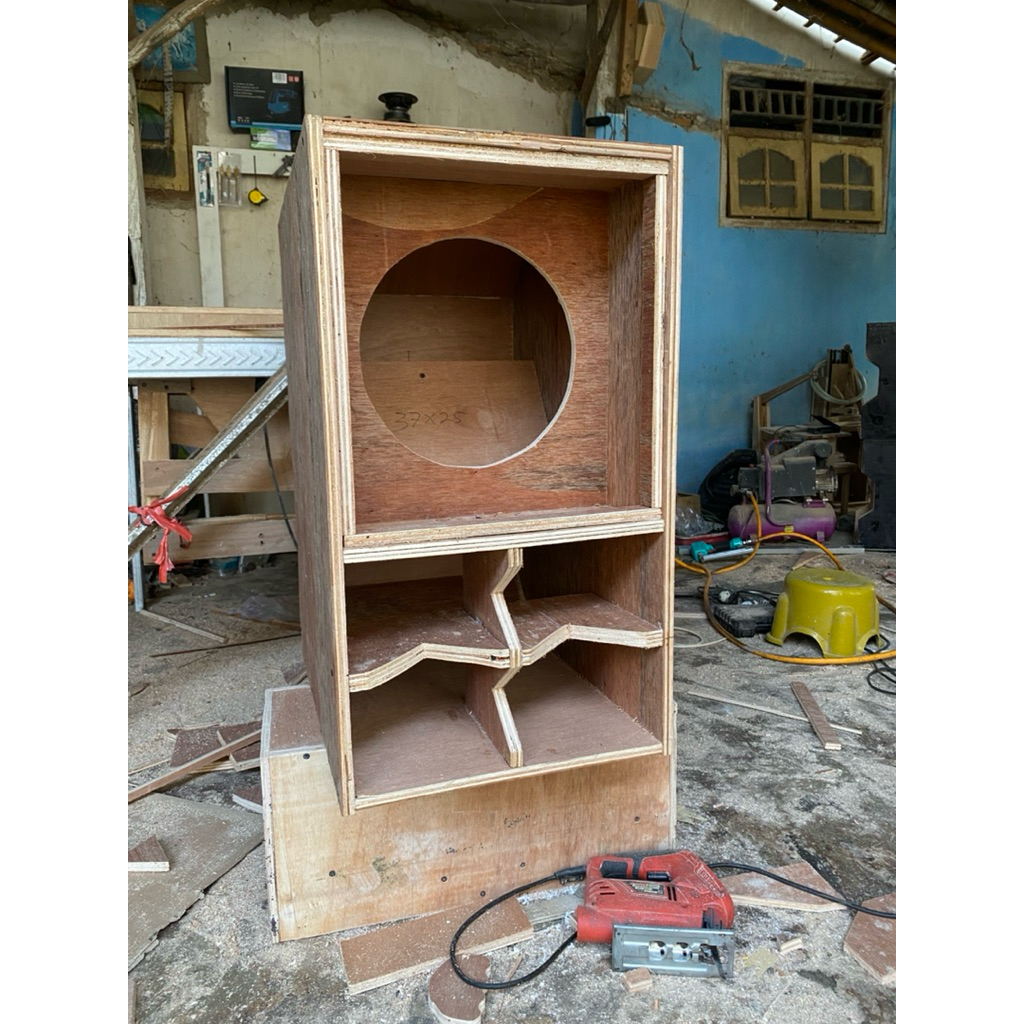 BOX CBS 12 inch, Subwofer, Bahan 12 mm