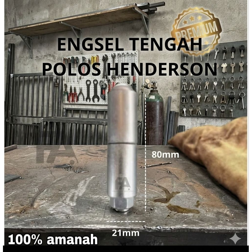 Engsel tengah henderson 21mm  pintu lipat pintu garasi/engsel tengah polos pintu/pintu garasi