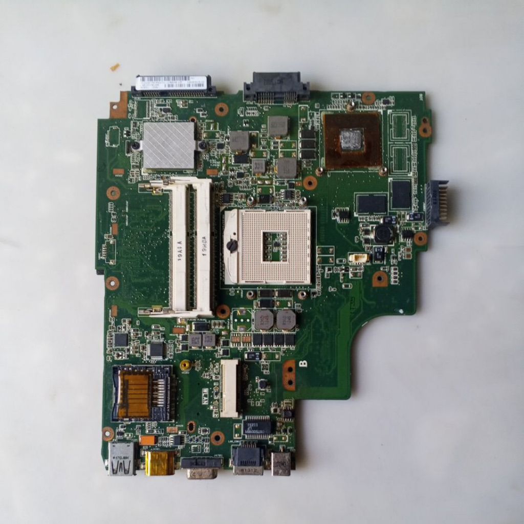 Motherboard Laptop Asus A43S bahan servis