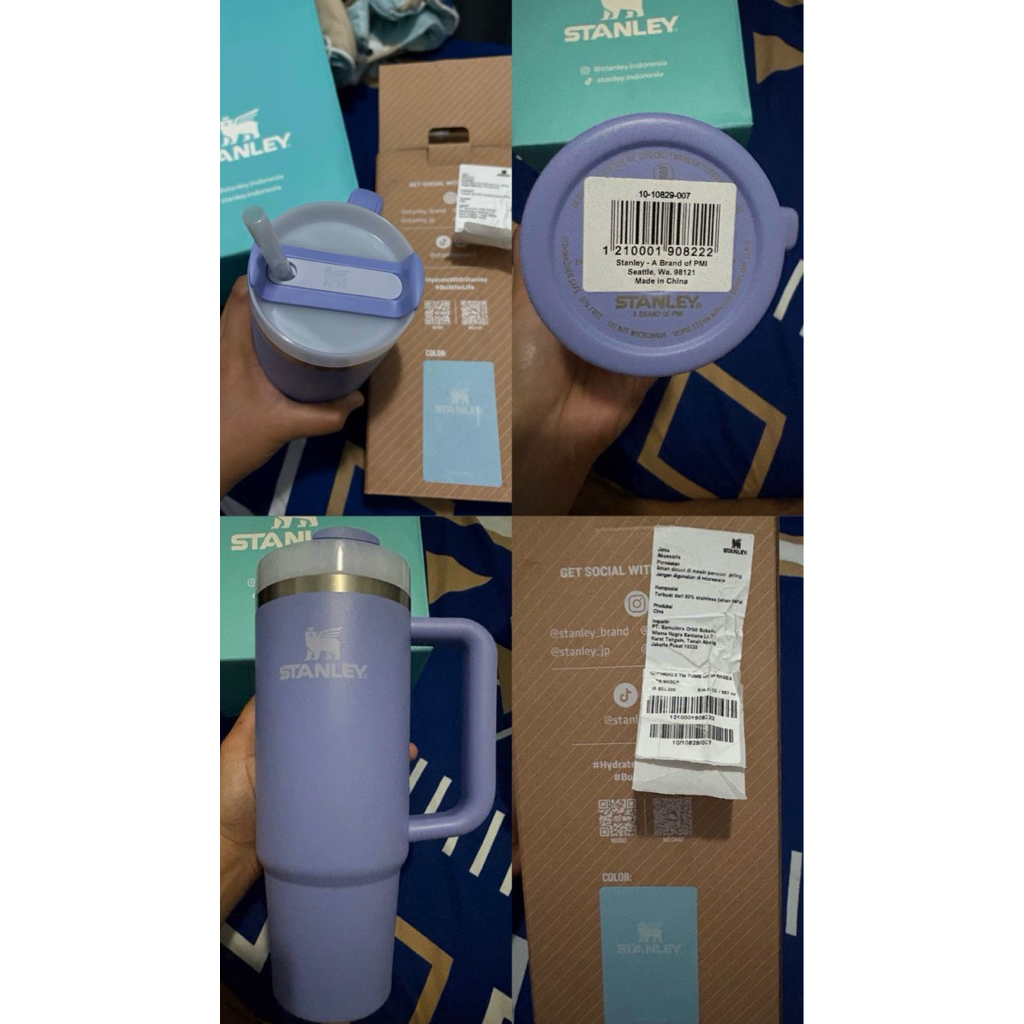 Tumblr Stanley Quencher H2.0 30oz warna Hydrangea