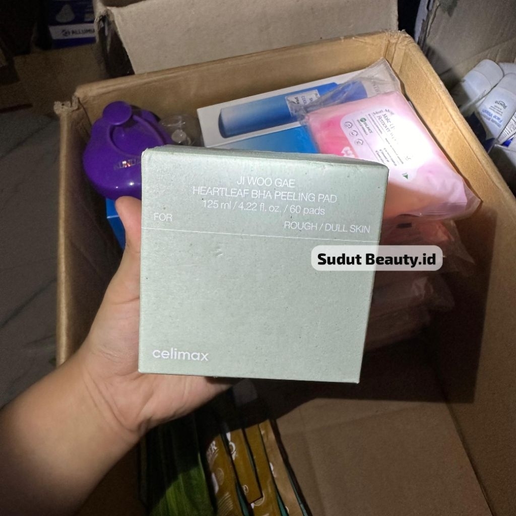 CELIMAX Ji Woo Gae Heartleaf BHA Peeling Pad 125ml 60pads